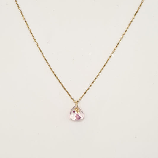 Violet Amsterdam Heartbeat Necklace