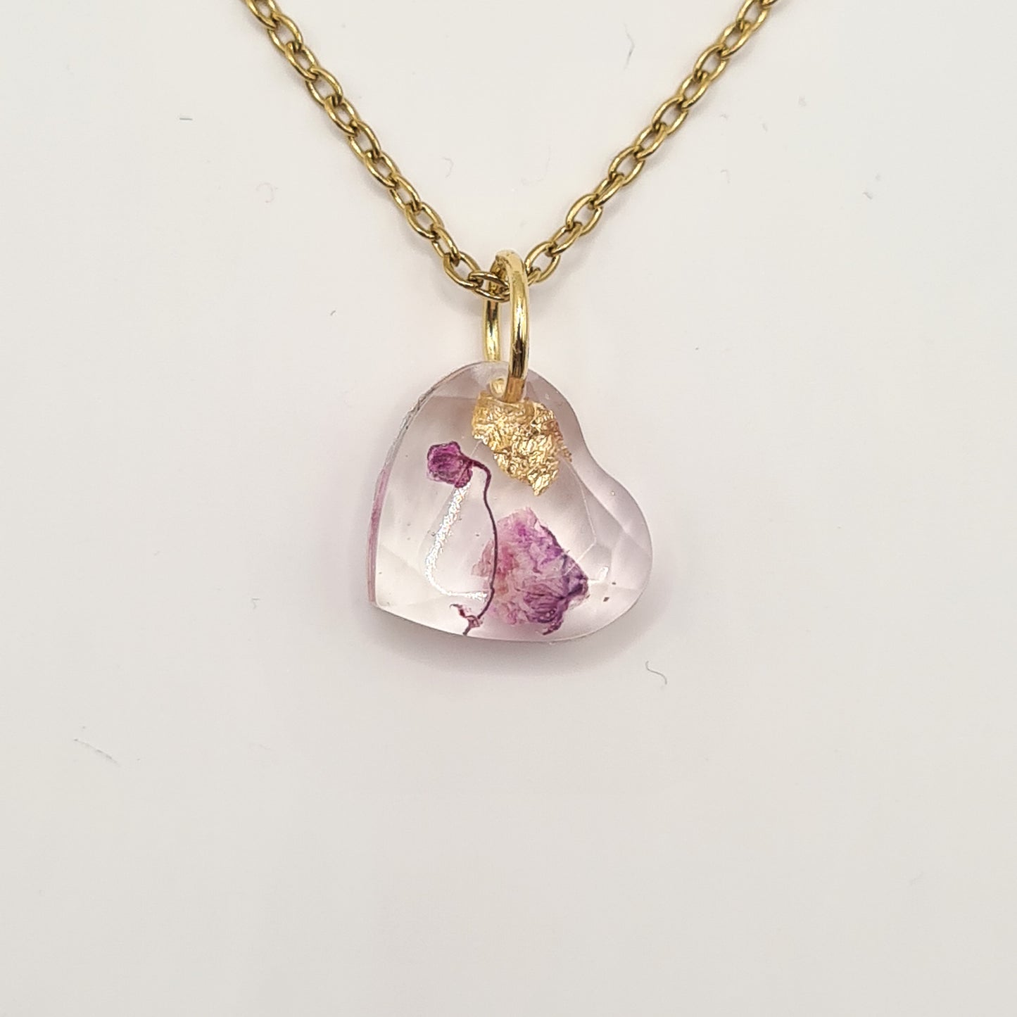 Violet Amsterdam Heartbeat Necklace