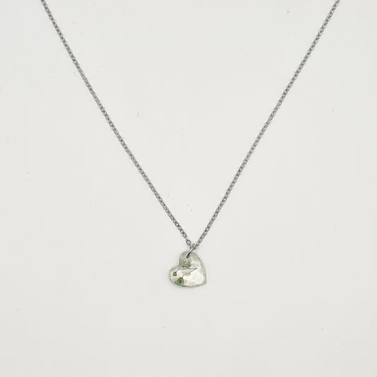 Hand Dyed Hellendoorn Heartbeat Necklace