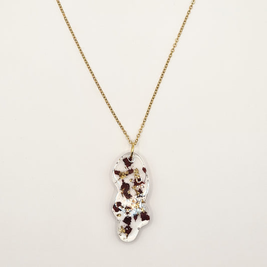 Bordeaux Scheveningen Organic Necklace