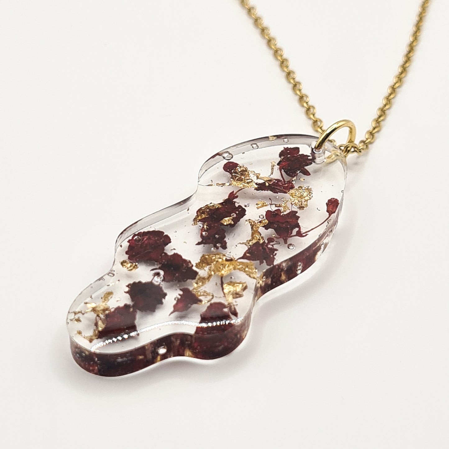 Bordeaux Scheveningen Organic Necklace