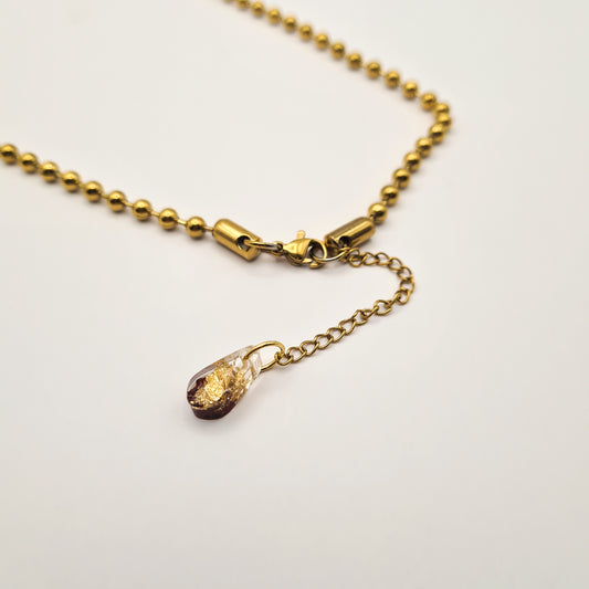 Bordeaux Scheveningen Fleur Necklace