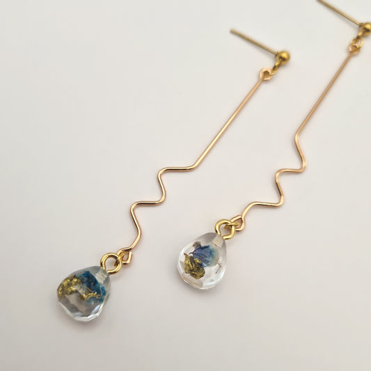 Jardin d'Été Teardrop Drop Earrings
