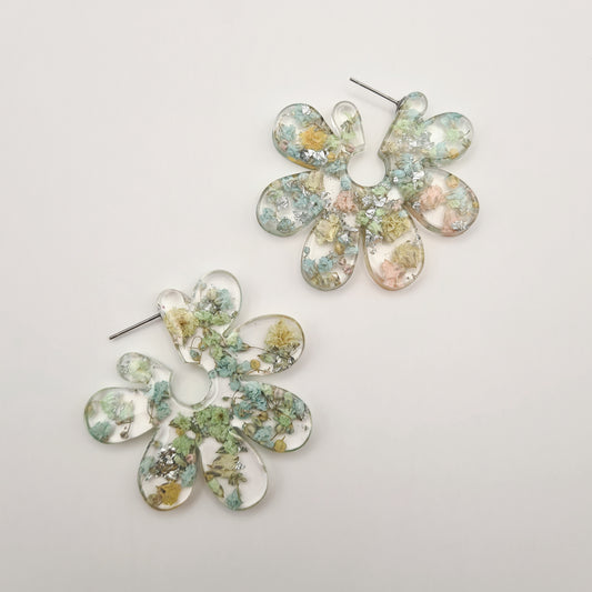 Eternal Spring Organic Fleur Stud Oorbellen