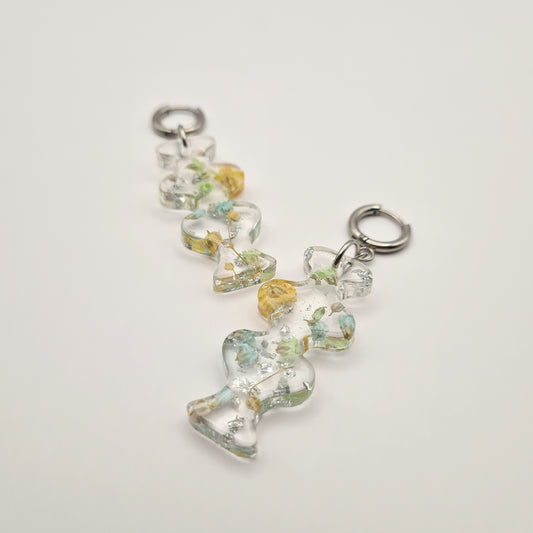 Eternal Spring Wiggle Earrings