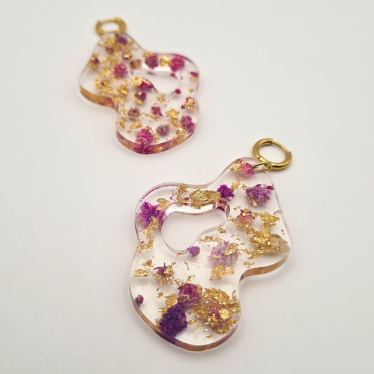 Violet Amsterdam Organic Earrings