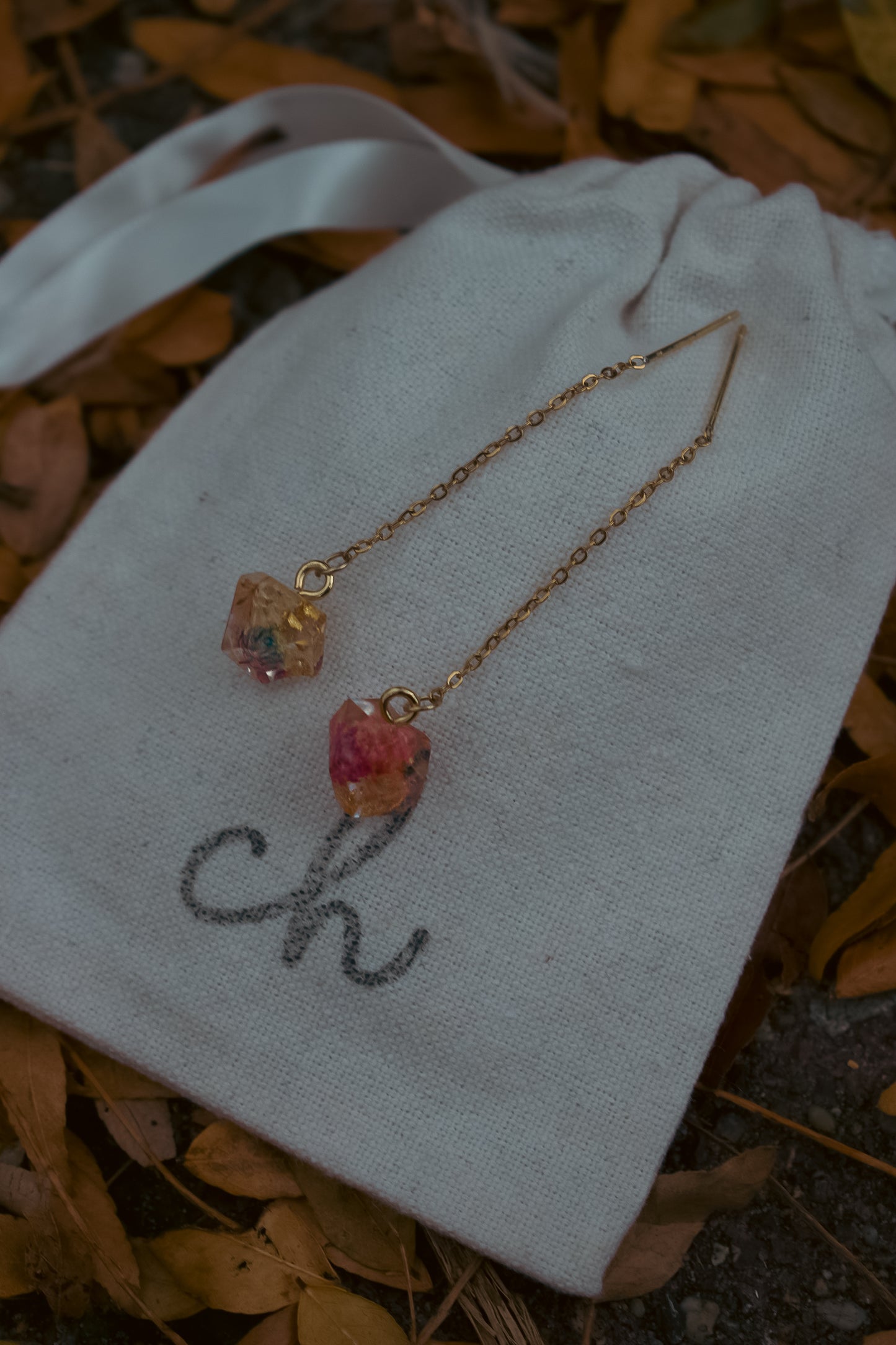 Late Bloomers Crystal Mini Threader Earrings