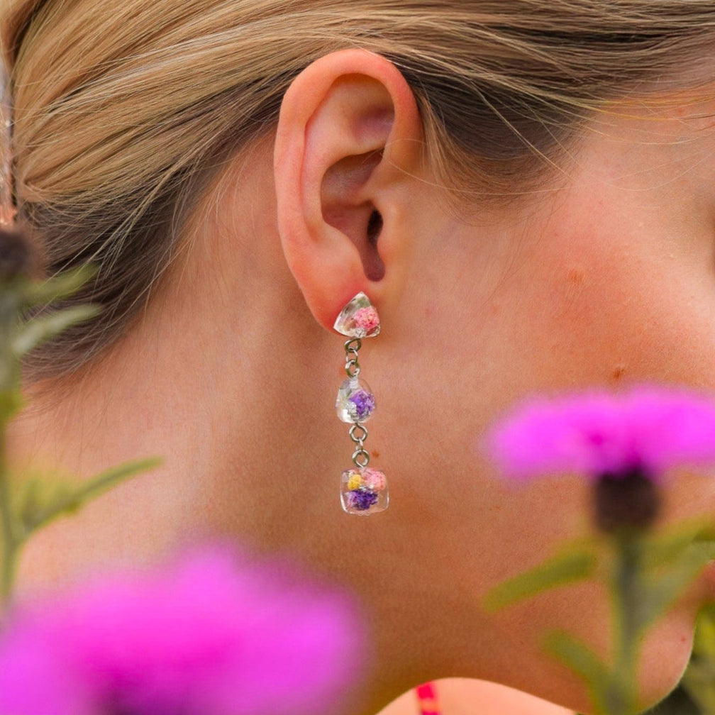Jardin d'Été Jewel Drop Earrings