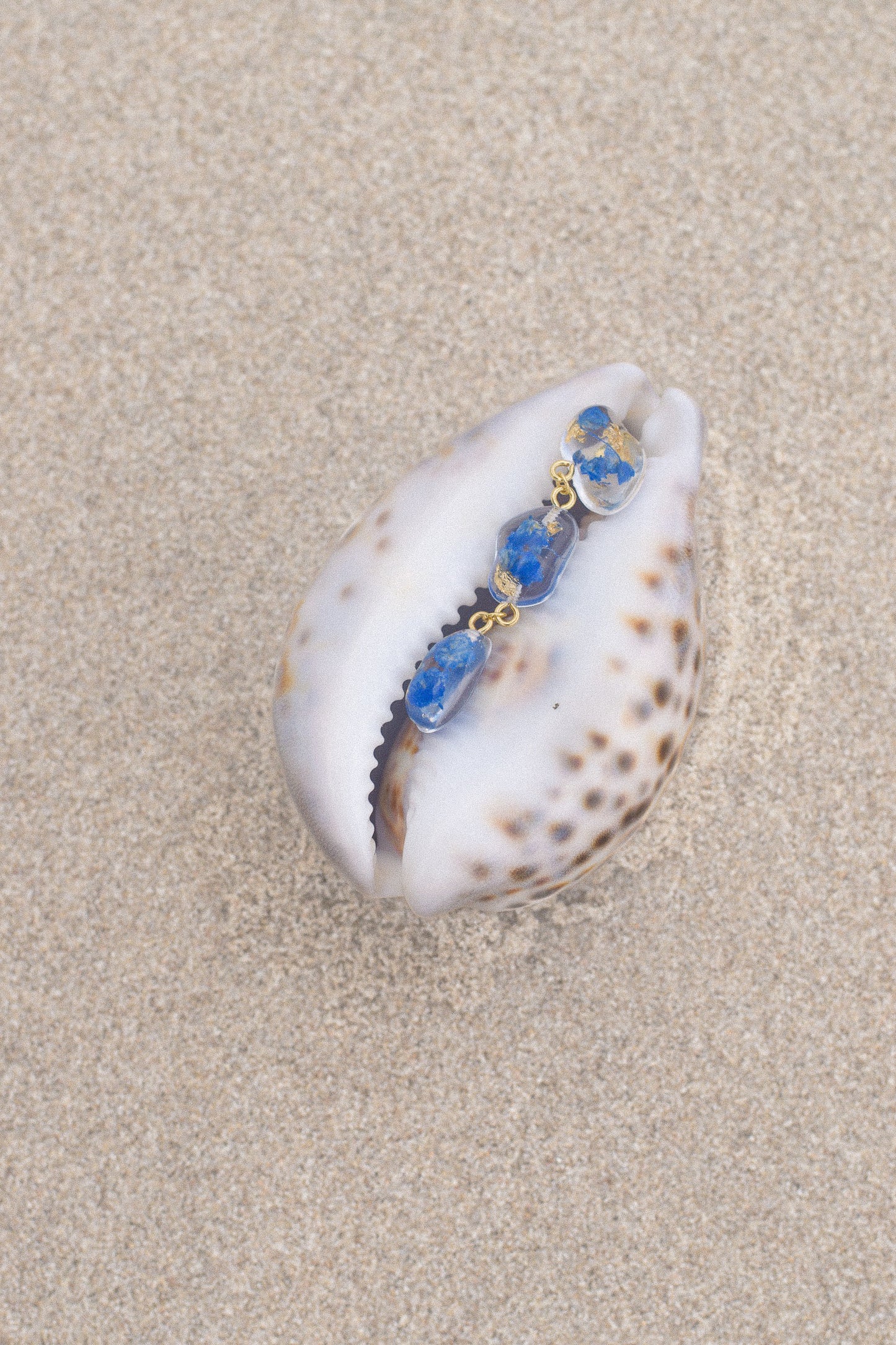 The Tide Small Pebble 3-Drop Earrings