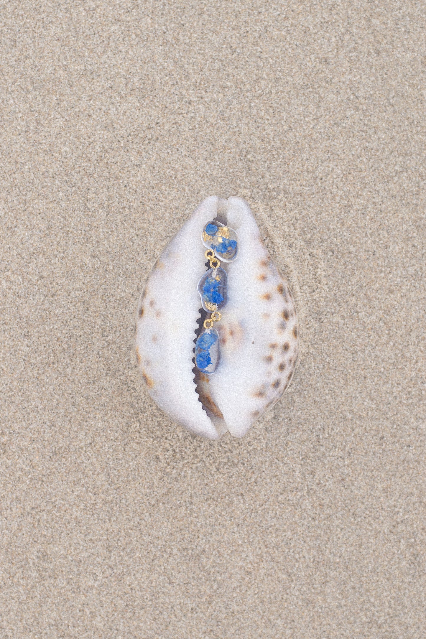 The Tide Small Pebble 3-Drop Earrings