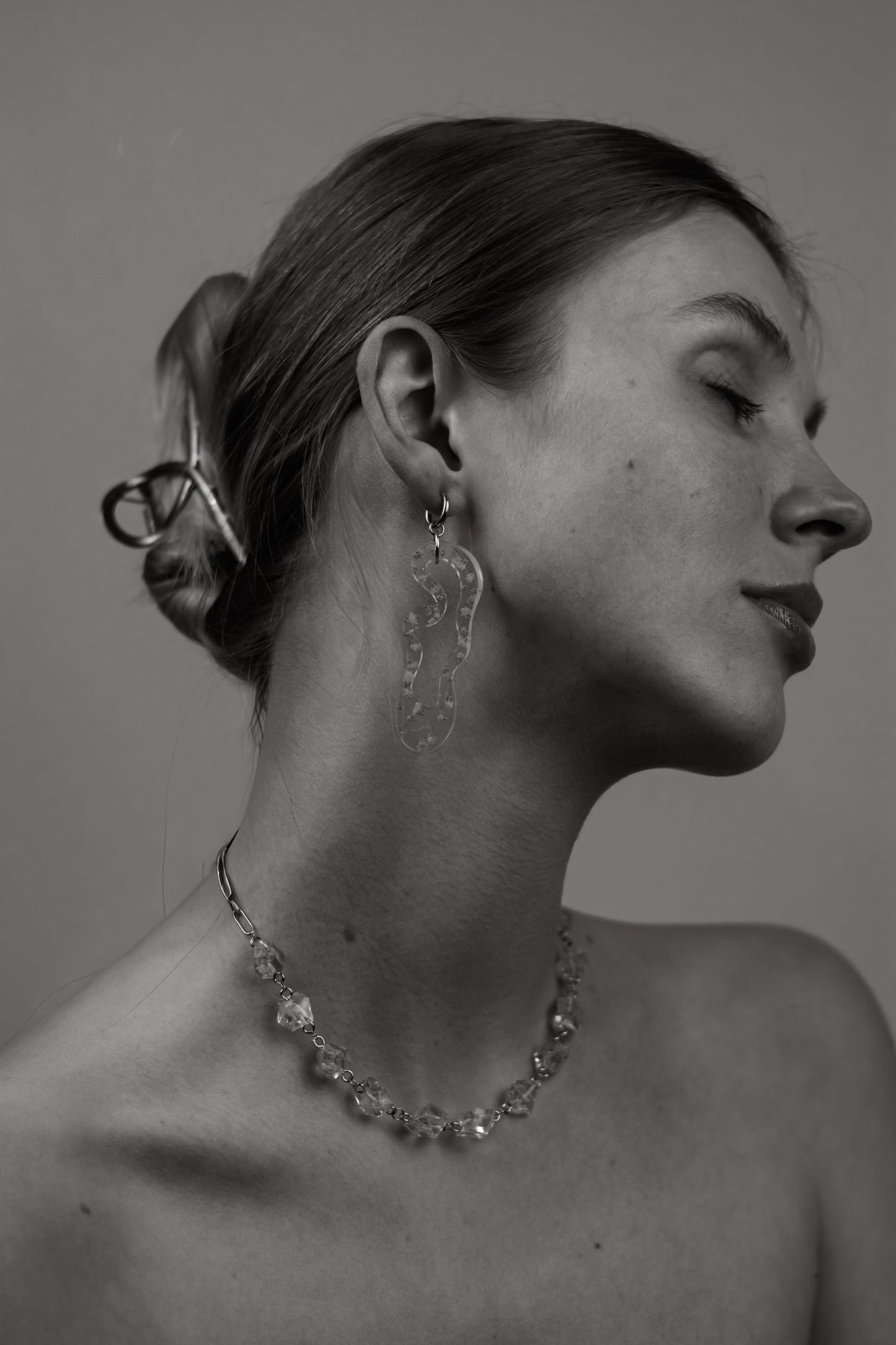 The Classics Asymmetric Organic Earrings