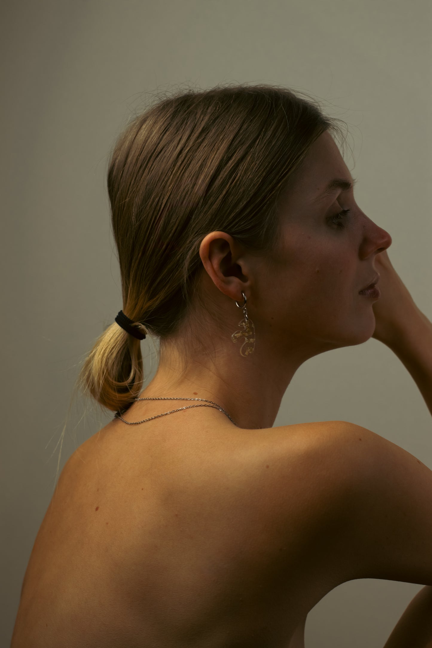 The Classics Mini Asymmetric Organic Earrings