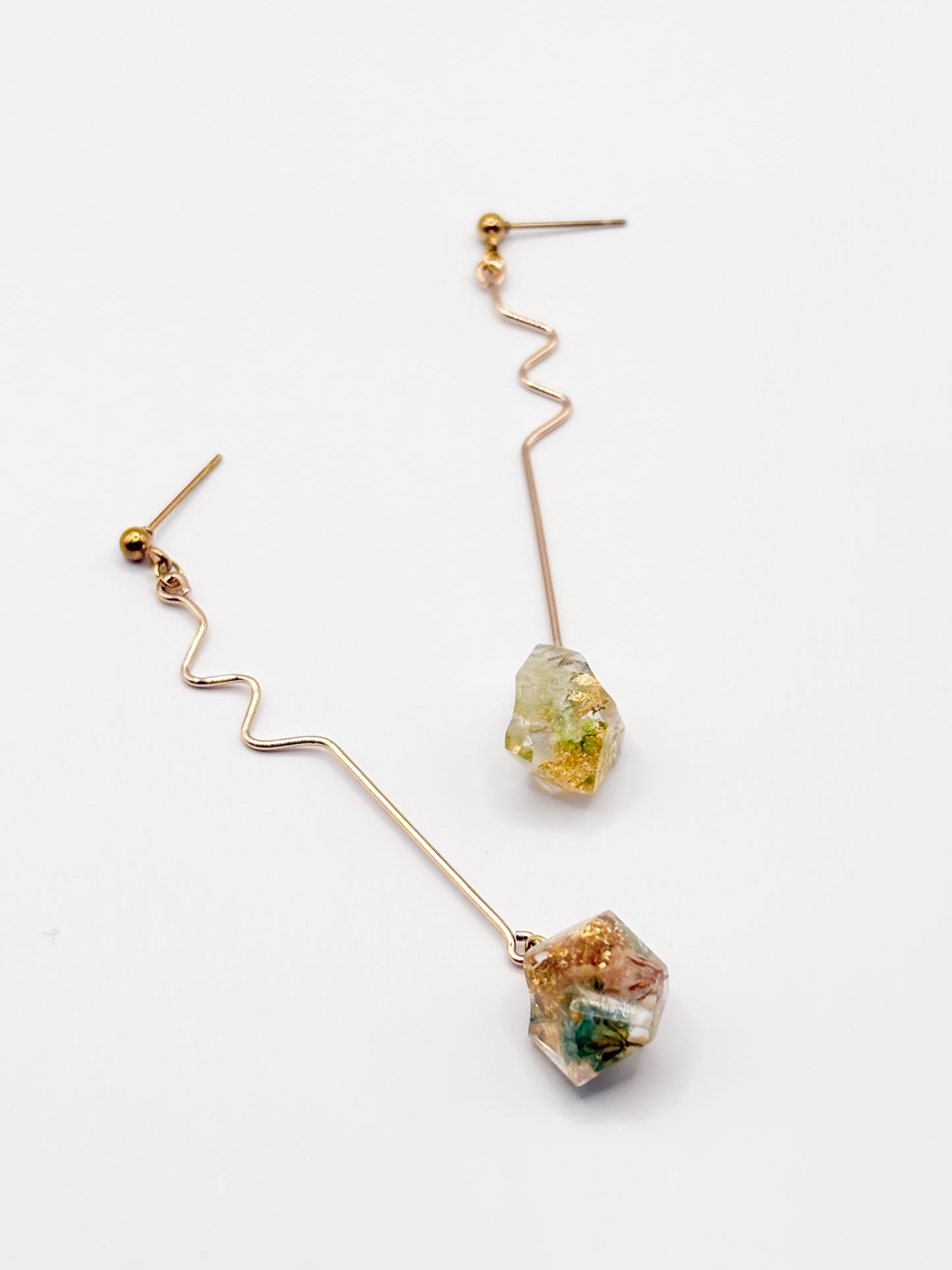 Late Bloomers Crystal Drop Earrings