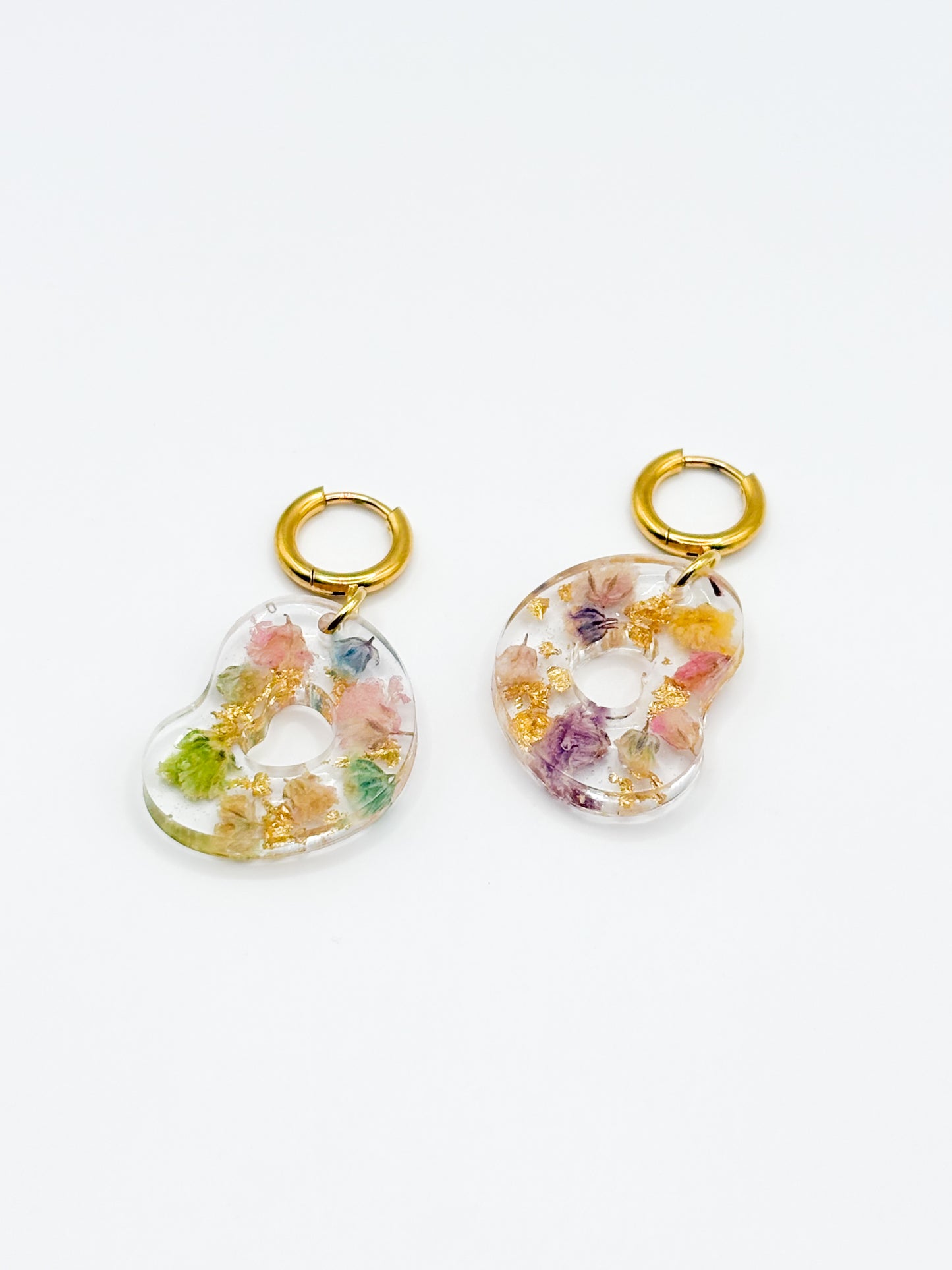 Late Bloomers Flat Pebble Earrings
