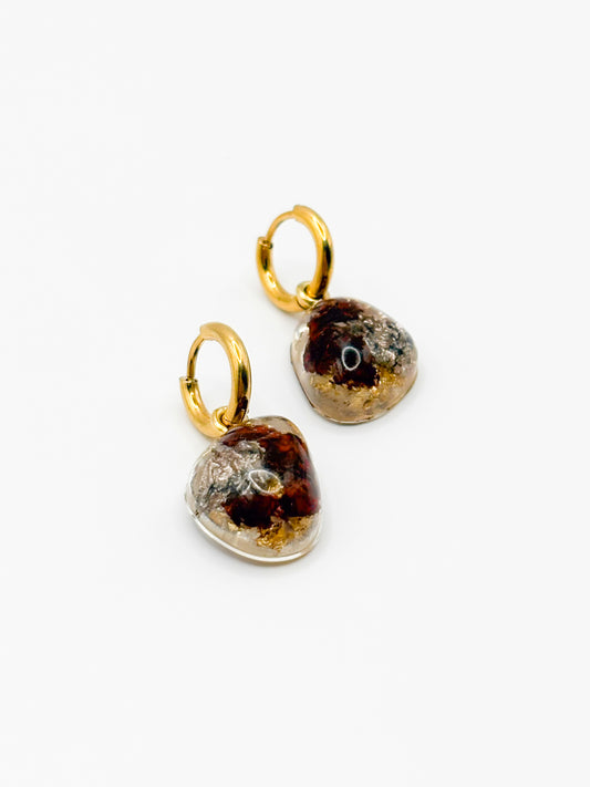 The Final Chapter Pebble Earrings