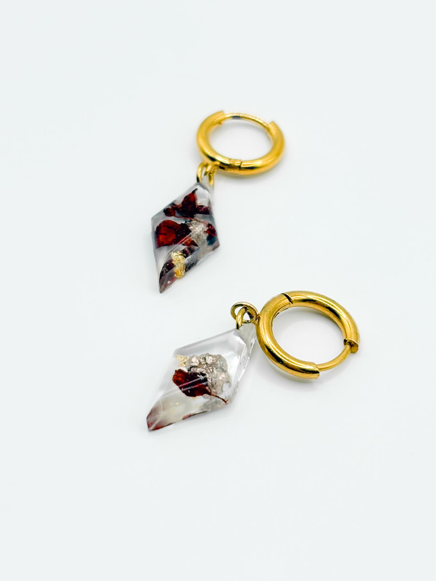 The Final Chapter Diamond Cut Earrings