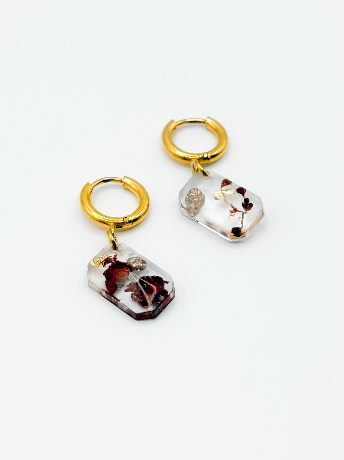 The Final Chapter Emerald Cut Earrings
