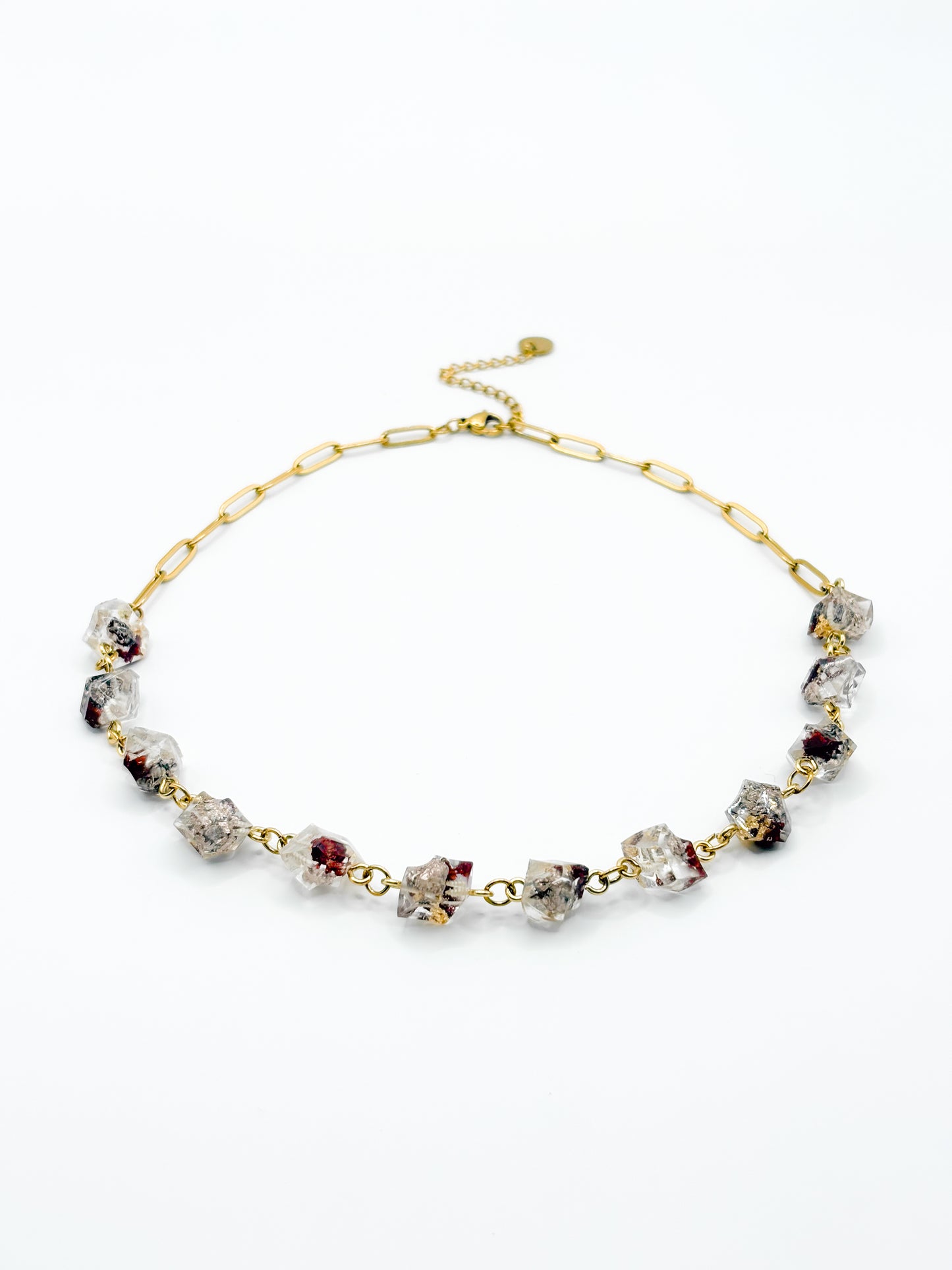 The Final Chapter Crystal Necklace