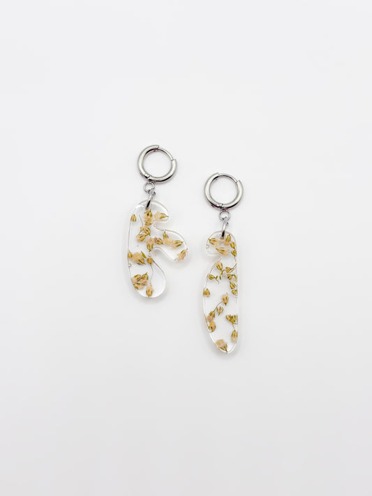The Classics Mini Asymmetric Organic Earrings