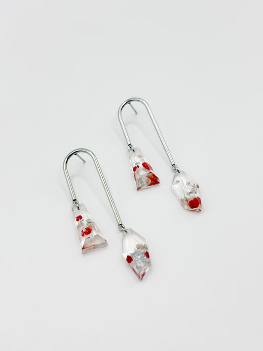 Mon Chéri Asymmetric Arch Drop Earrings