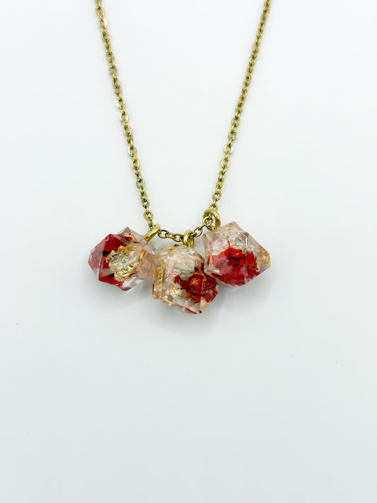 Mon Chéri Crystal Cluster Necklace