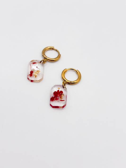 Mon Chéri Emerald Cut Earrings