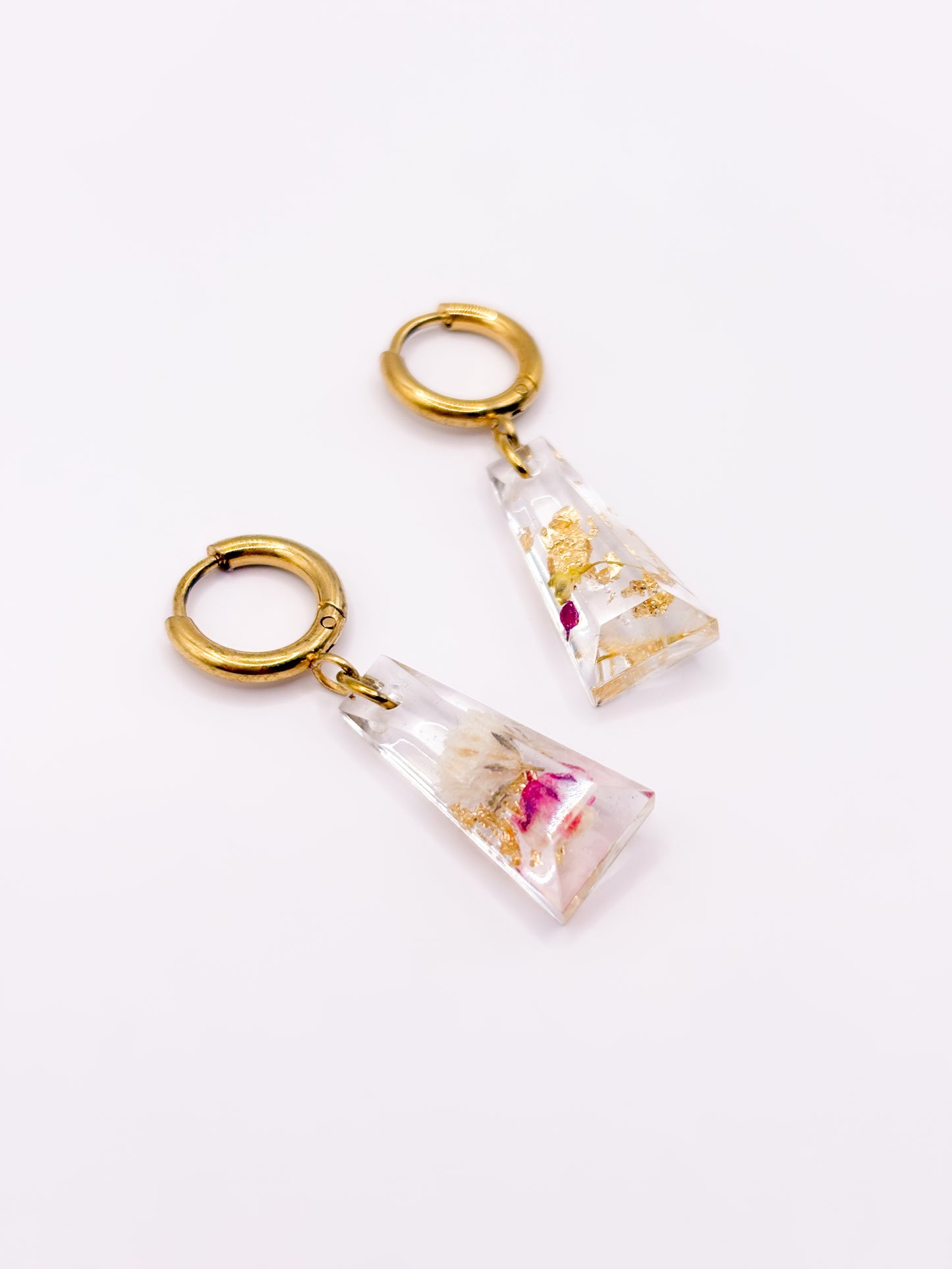 Strawberry Lemonade Tapered Earrings