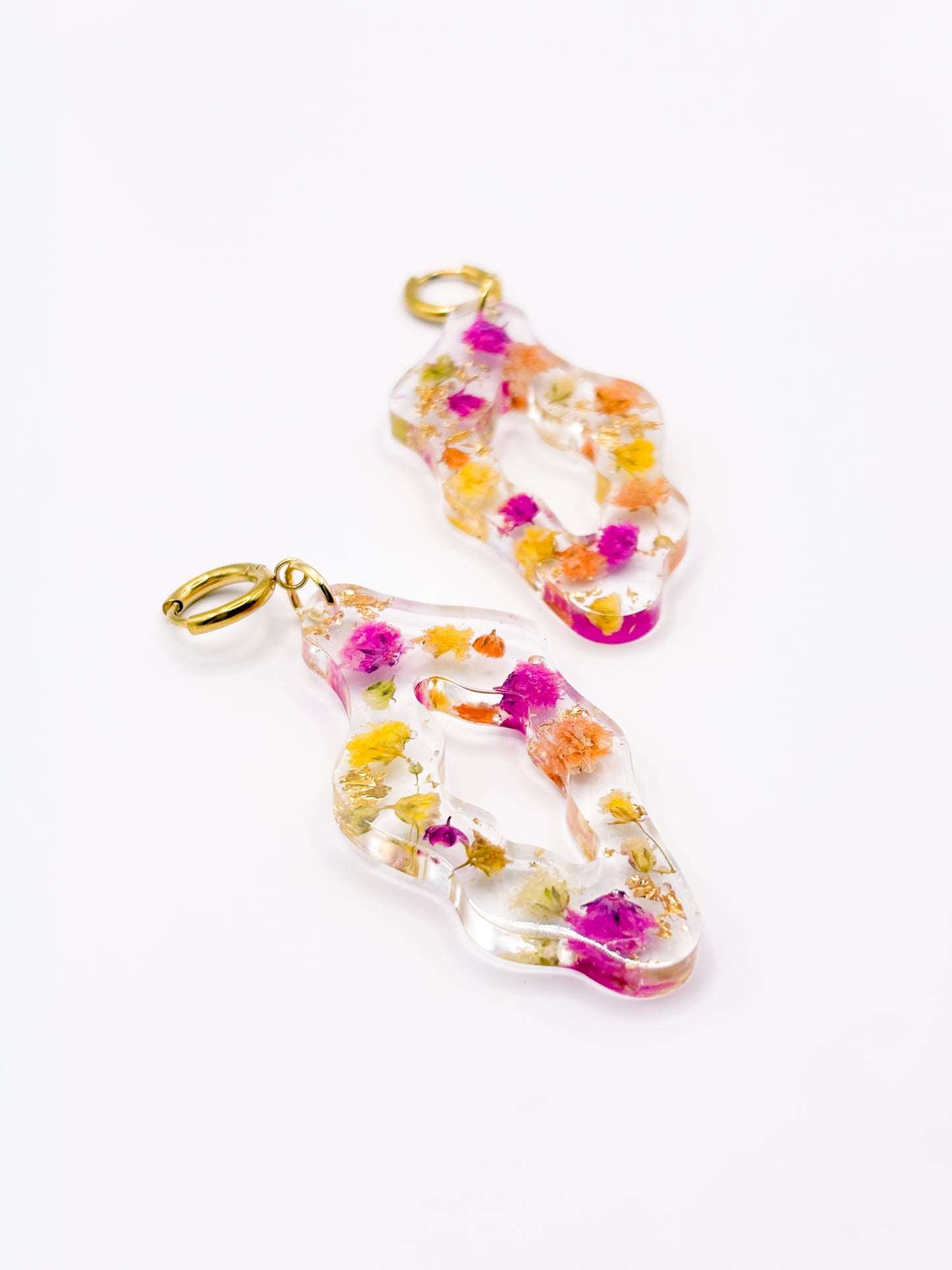 Fleur de Soleil Organic Earrings