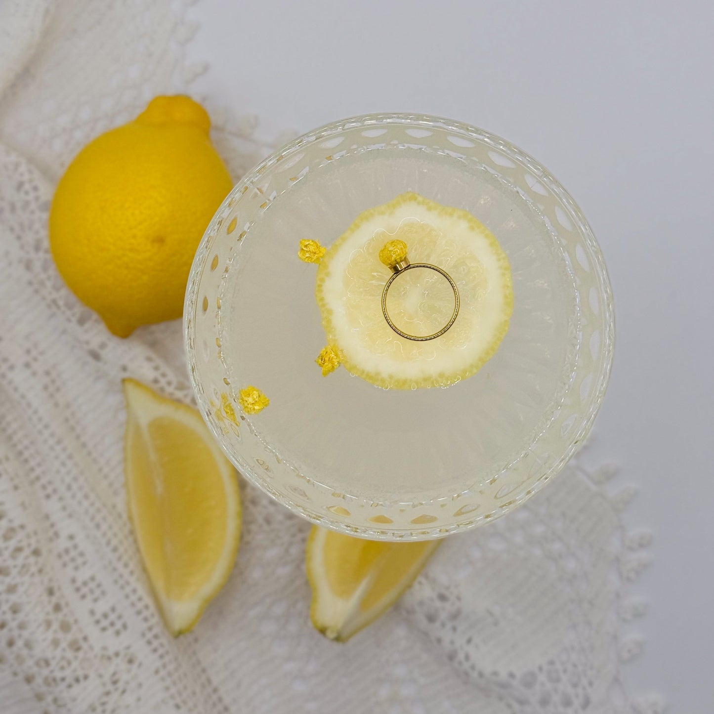 Limoncello Romance Ring