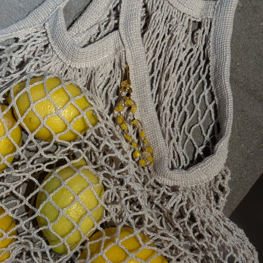 Limoncello Romance Organic Bag Charm