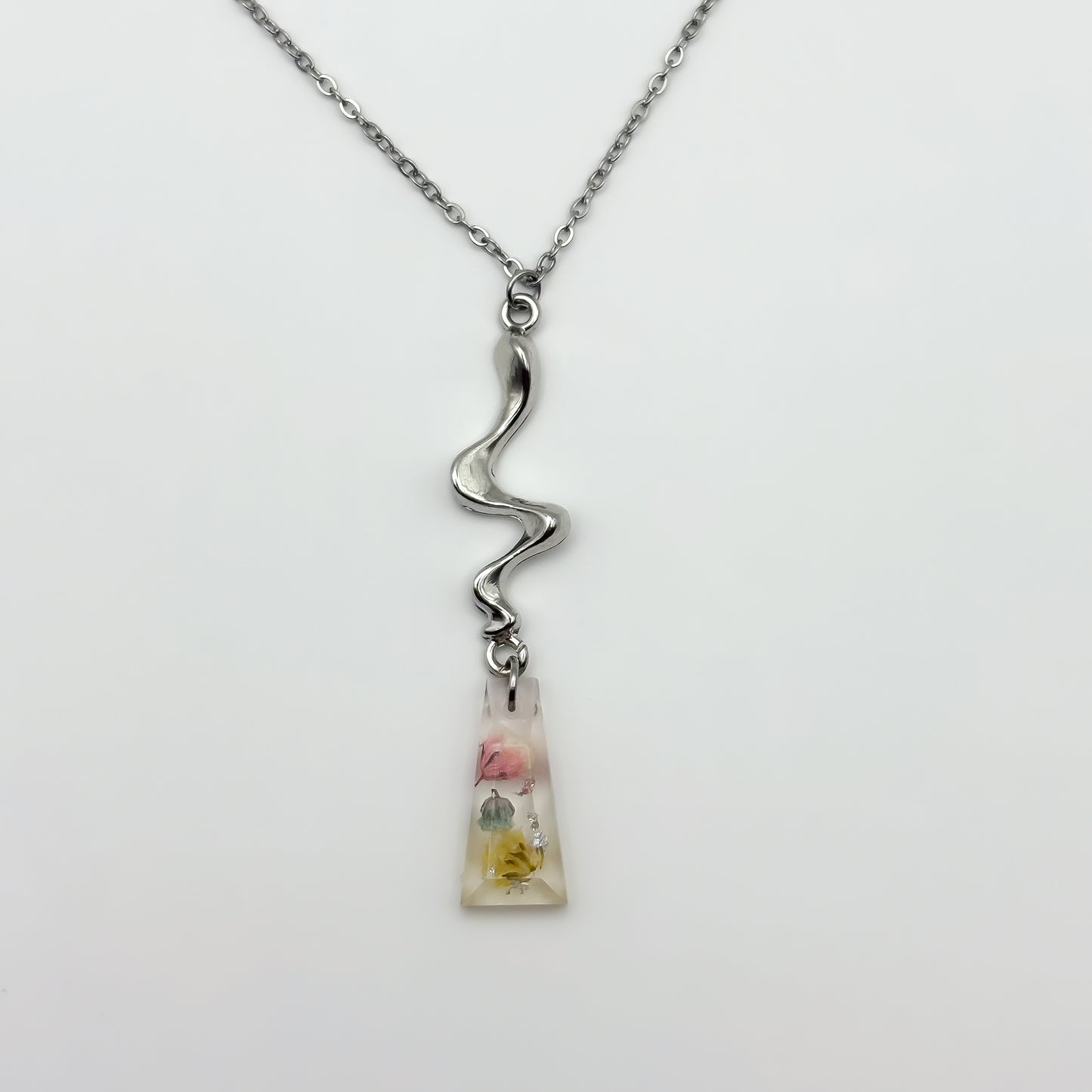 Jardin d'Été Tapered Liquid Drop Necklace