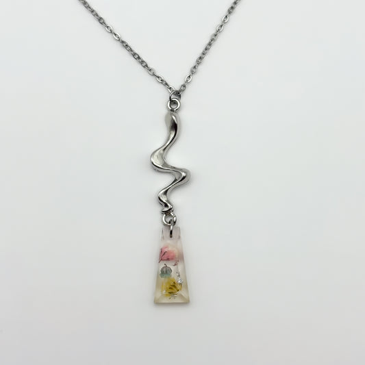 Jardin d'Été Tapered Liquid Drop Necklace