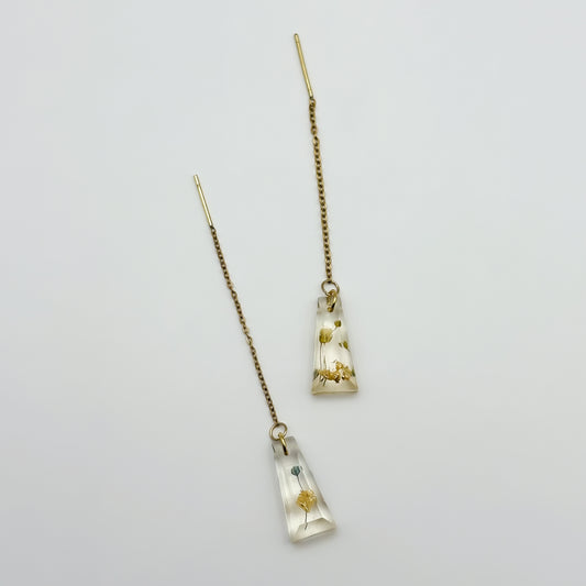 Jardin d'Été Tapered Mini Threader Earrings
