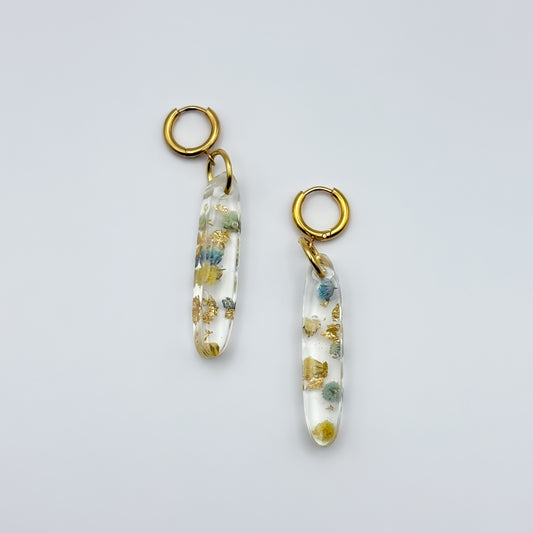 Jardin d'Été Oval Cascade Earrings