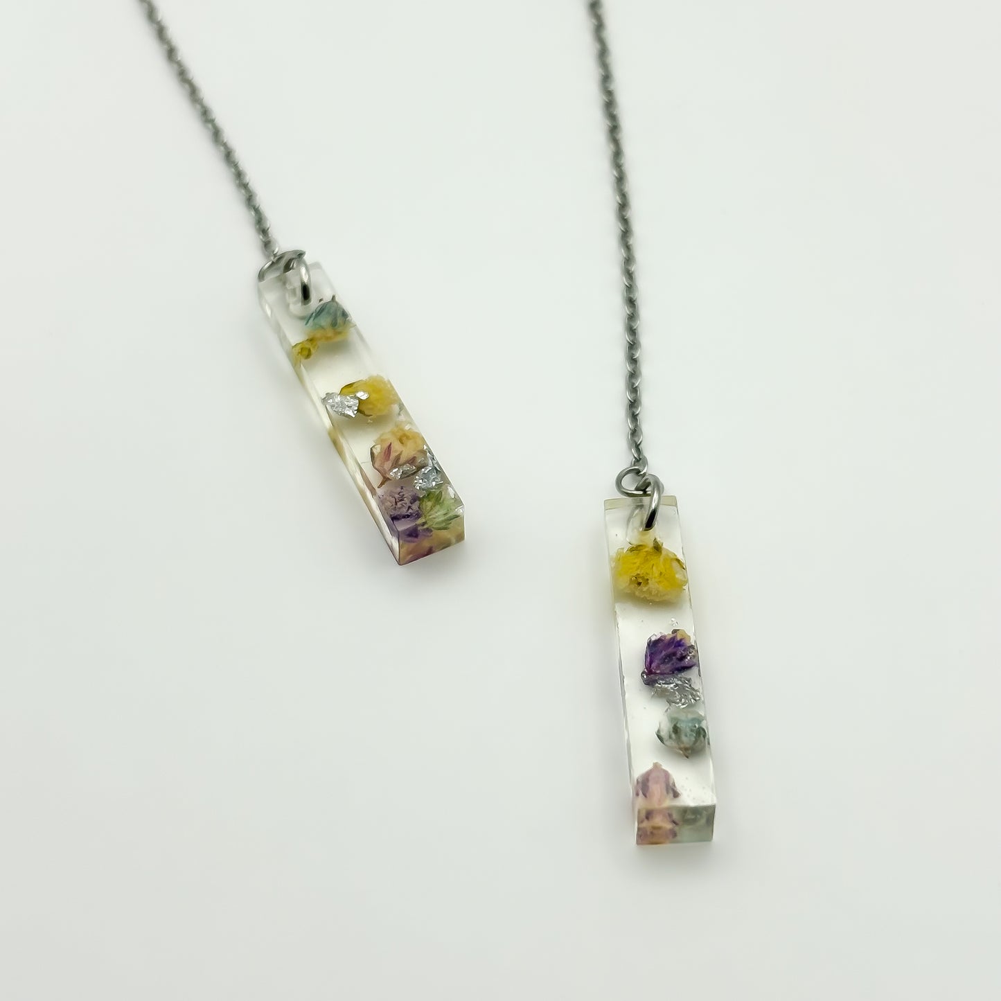 Jardin d'Été Linear Threader Earrings