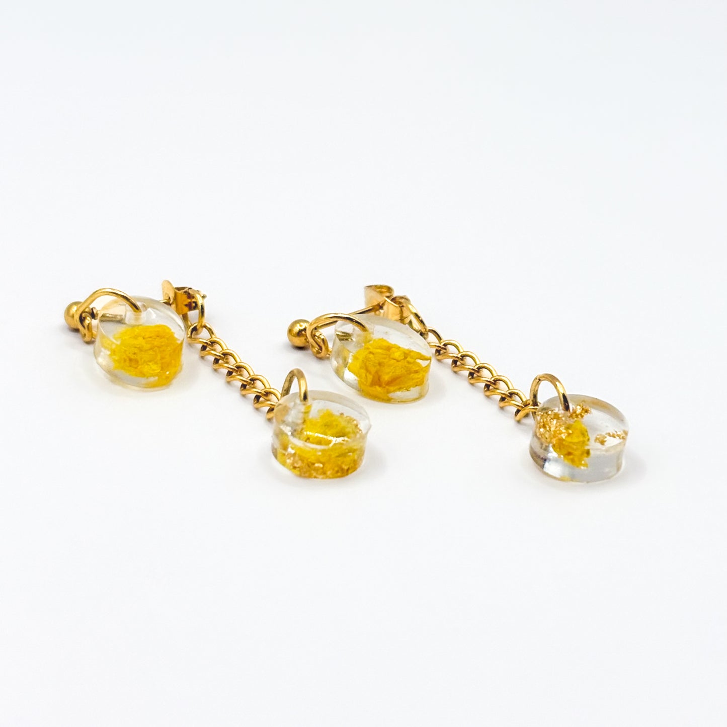 Limoncello Romance Mini Circlet Oval Oorbellen