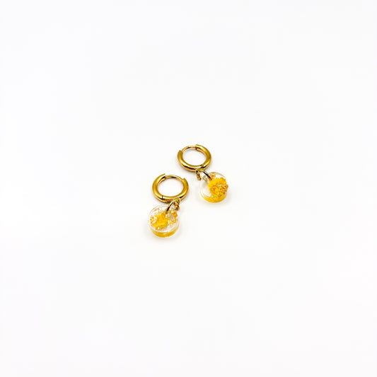 Limoncello Romance Mini Circlet Earrings