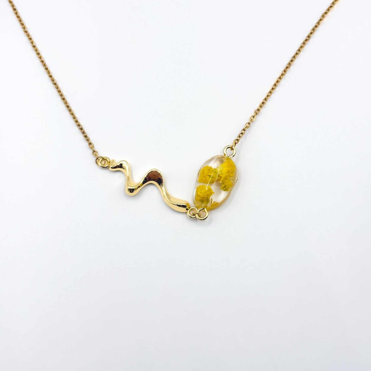 Limoncello Romance Liquid Pebble Ketting