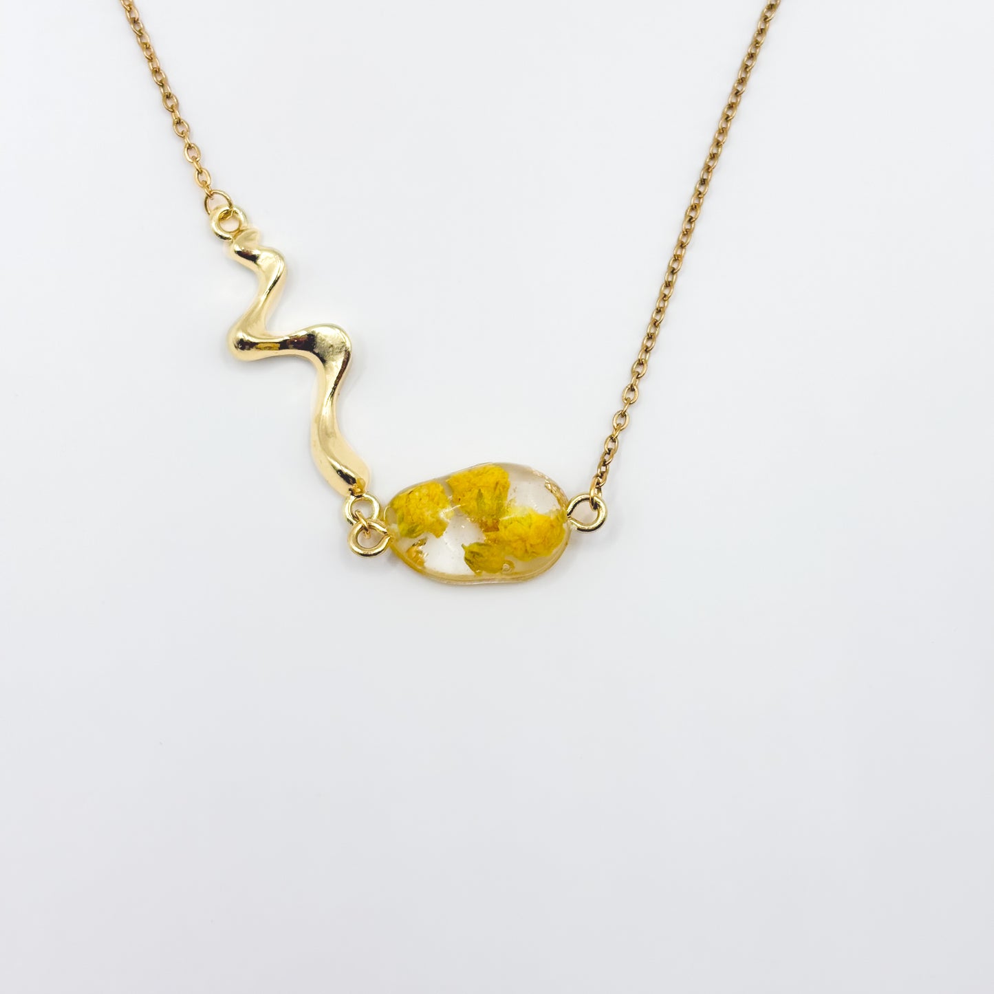 Limoncello Romance Liquid Pebble Ketting