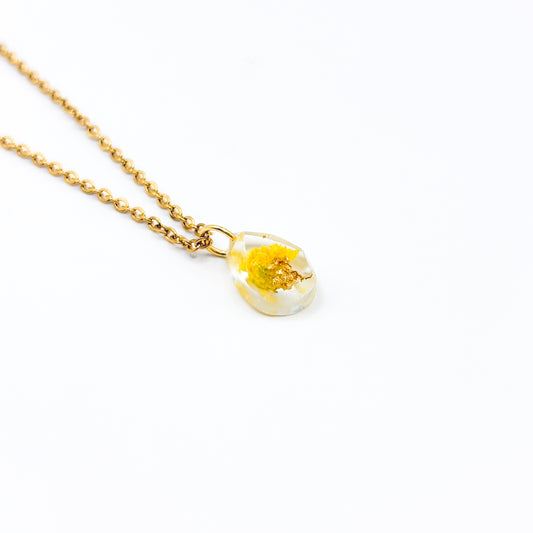 Limoncello Romance Teardrop Necklace