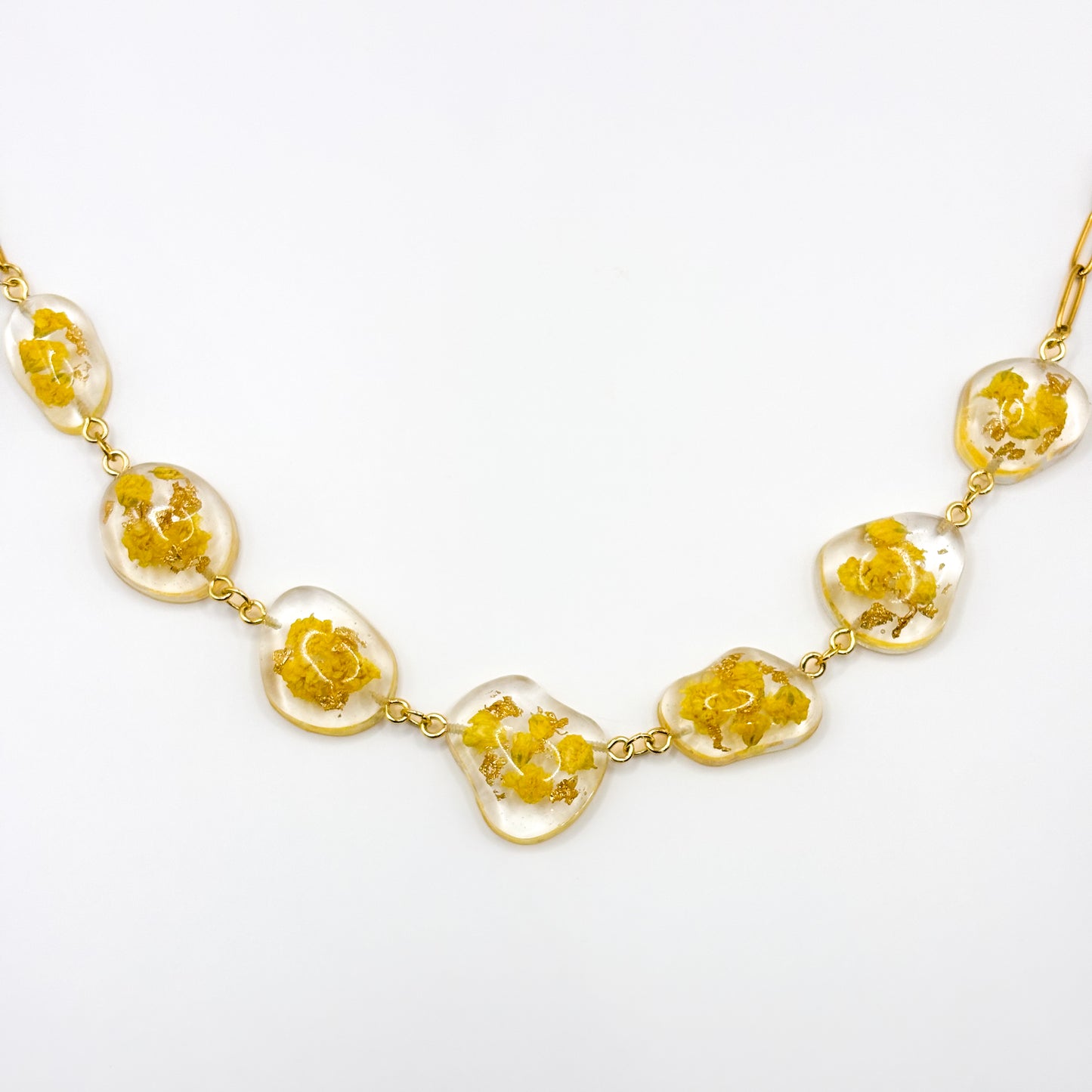Limoncello Romance Large Pebble Ketting