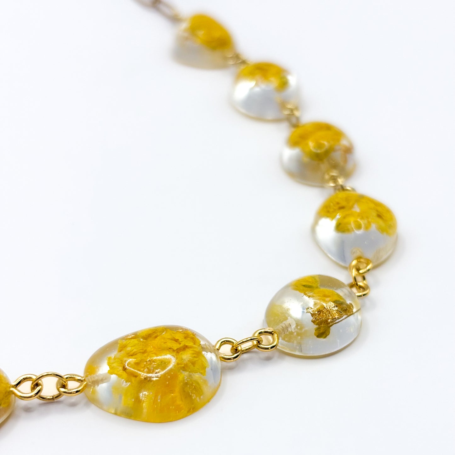 Limoncello Romance Small Pebble Ketting