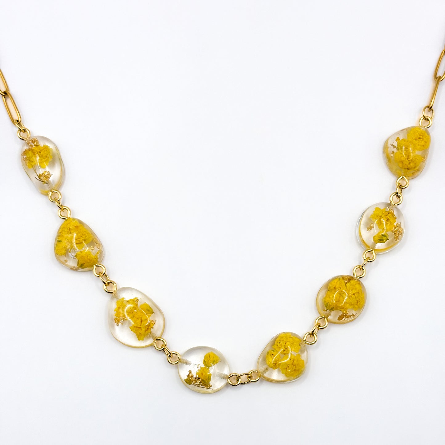 Limoncello Romance Small Pebble Ketting