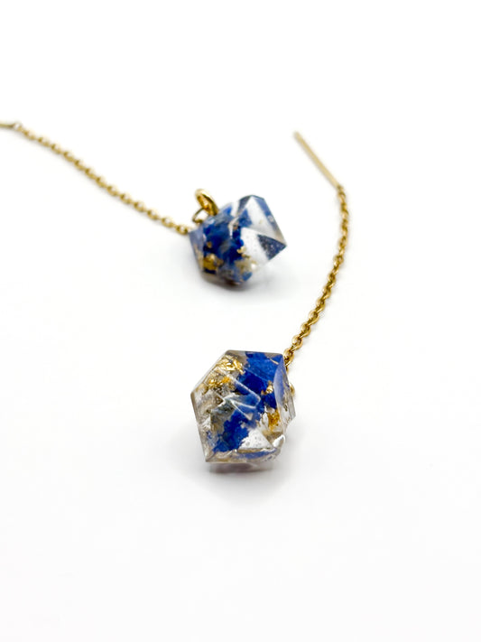 The Tide Crystal Mini Threader Earrings