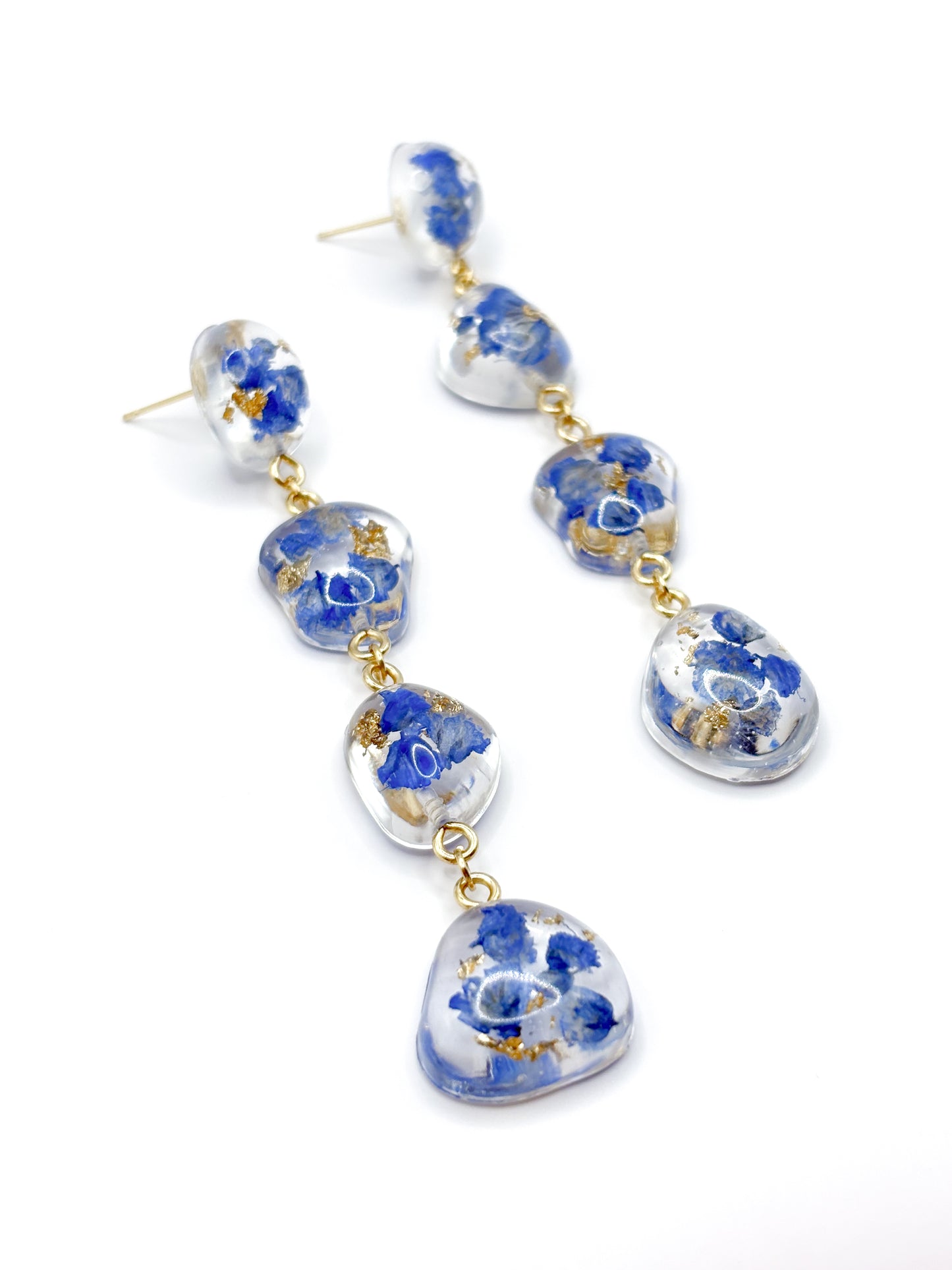 The Tide Small Pebble 4-Drop Earrings