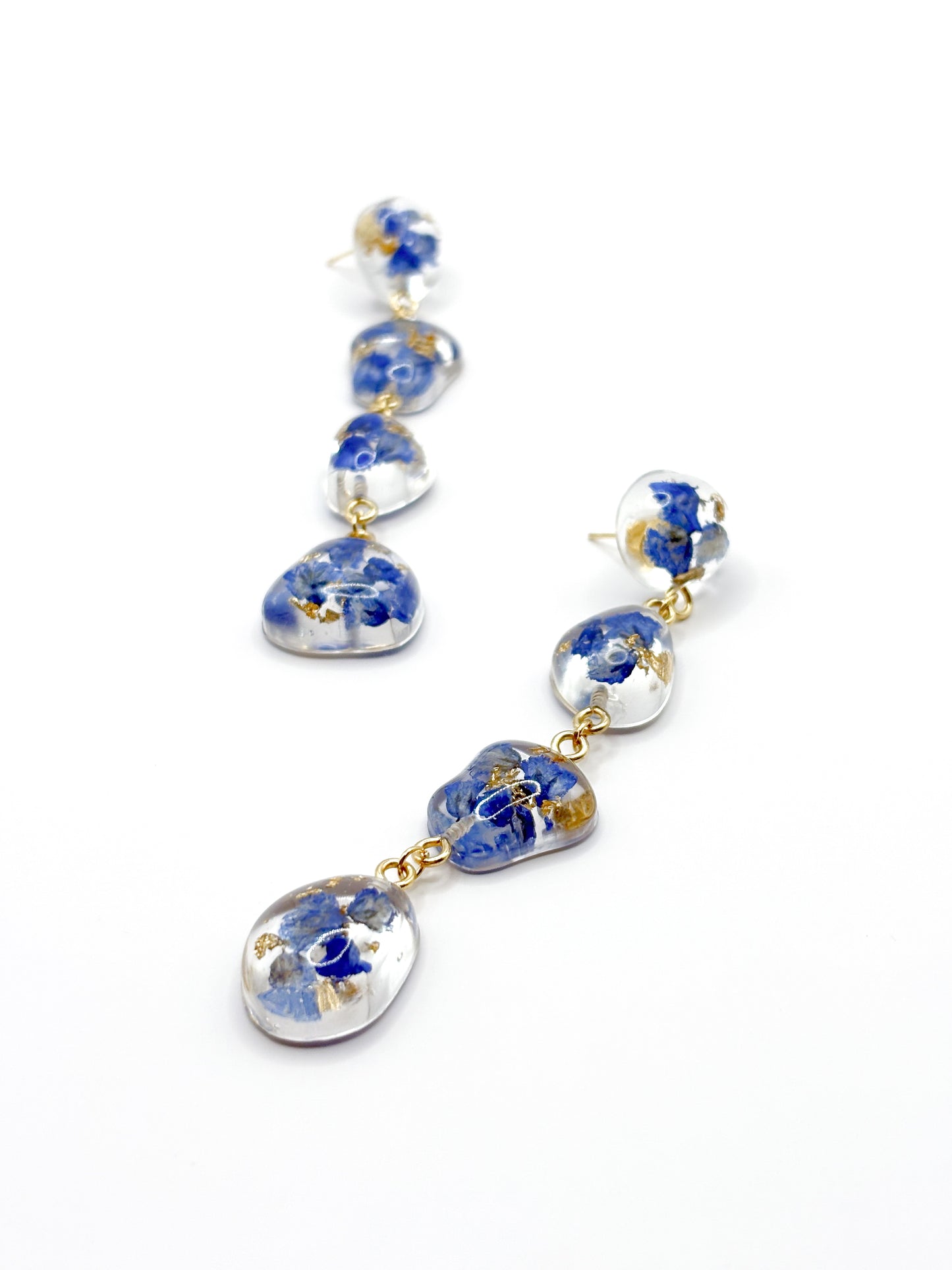 The Tide Small Pebble 4-Drop Earrings