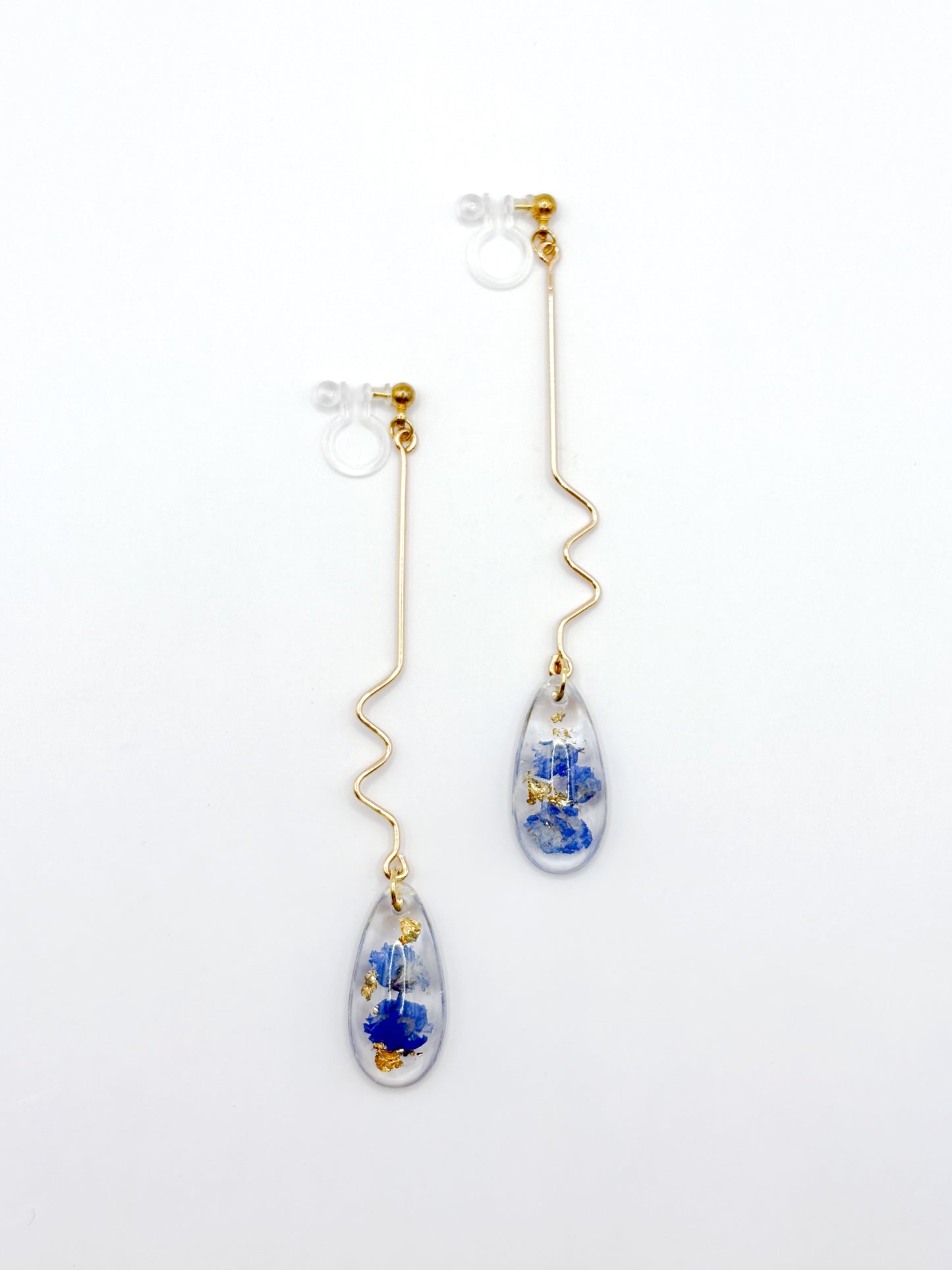 The Tide Teardrop Drop Oorbellen