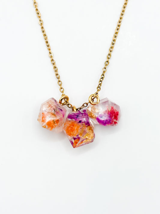 The Blossom Chapter Crystal Cluster Necklace