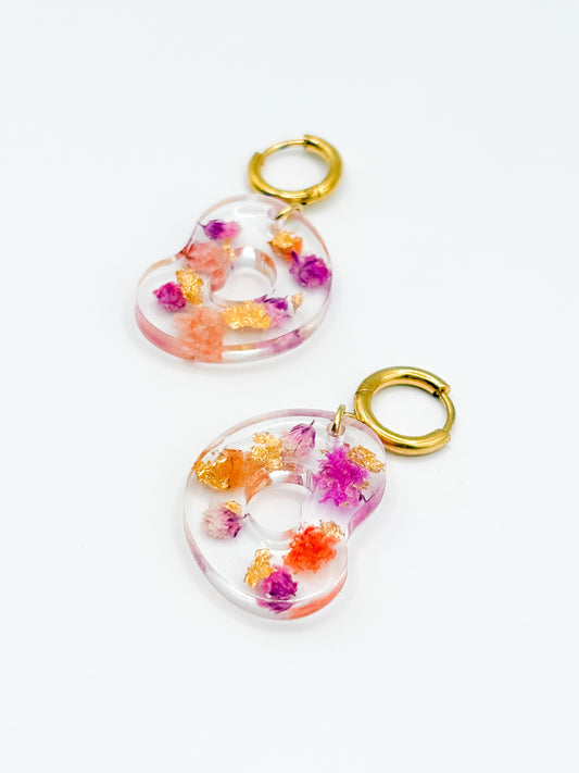 The Blossom Chapter Flat Pebble Earrings