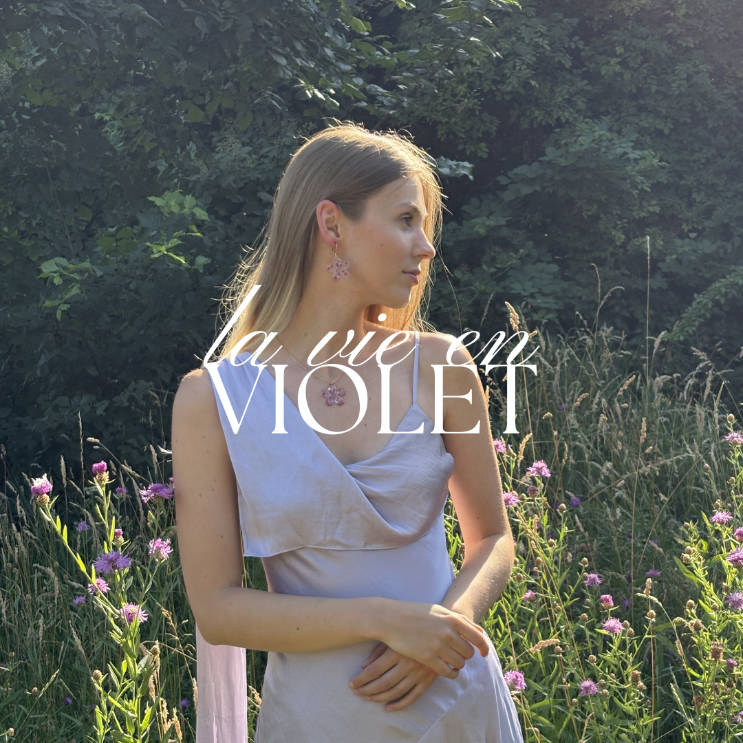 La Vie en Violet: A Celebration of Colour, Growth, and Real Flower Jewelry